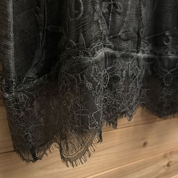 Soft Surroundings Size XSmall 100% Silk Lagenlook Embroidered Dress - Picture 7 of 12